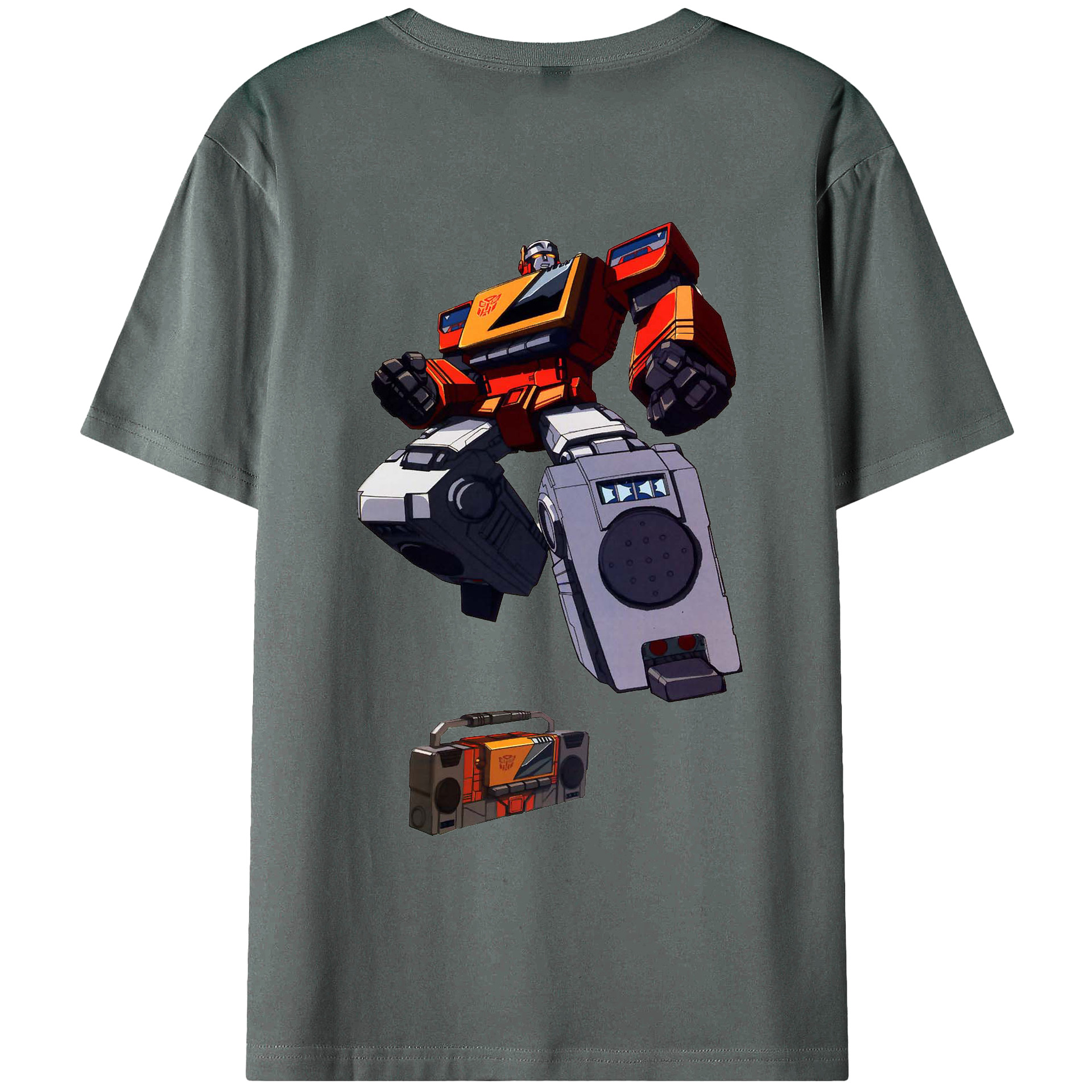 （画像用）  綿100％ メンズ半袖Tシャツ（バックプリント） 通気性